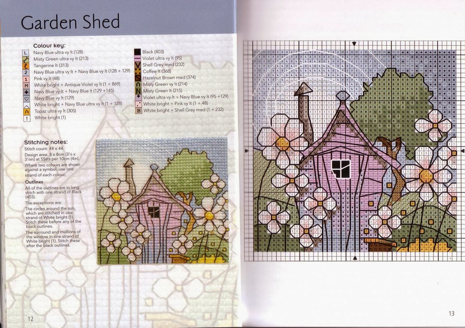 Rukodelnie_zametki MICHAEL POWELL.MINI CROSS STITCH