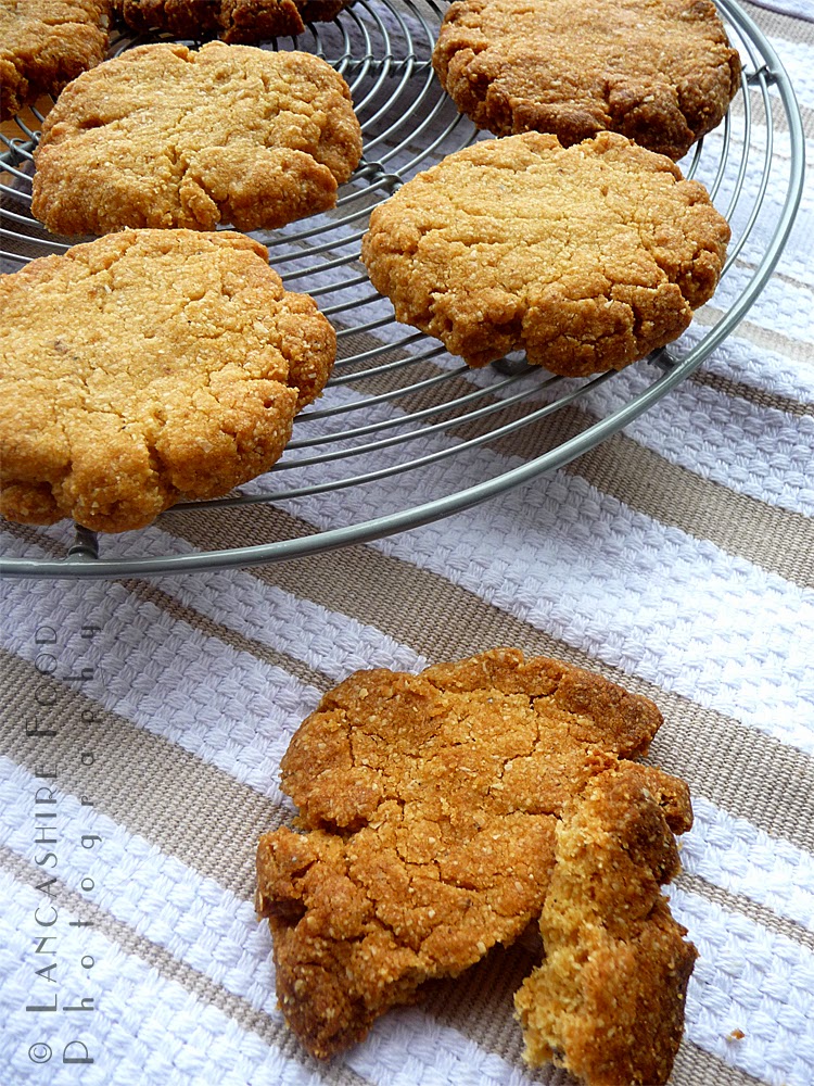 Lancashire Food Chickpea and almond biscuits naturally gluten free