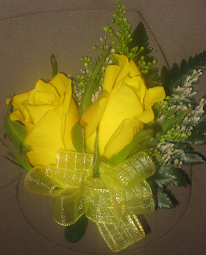 Two Rose Boutonniere's