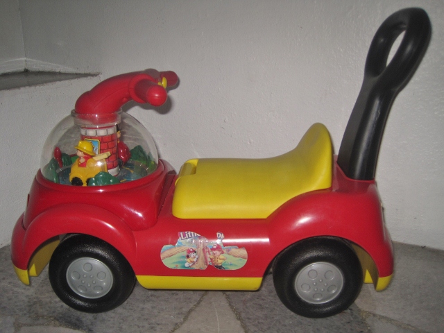 fisher price fire truck ride on