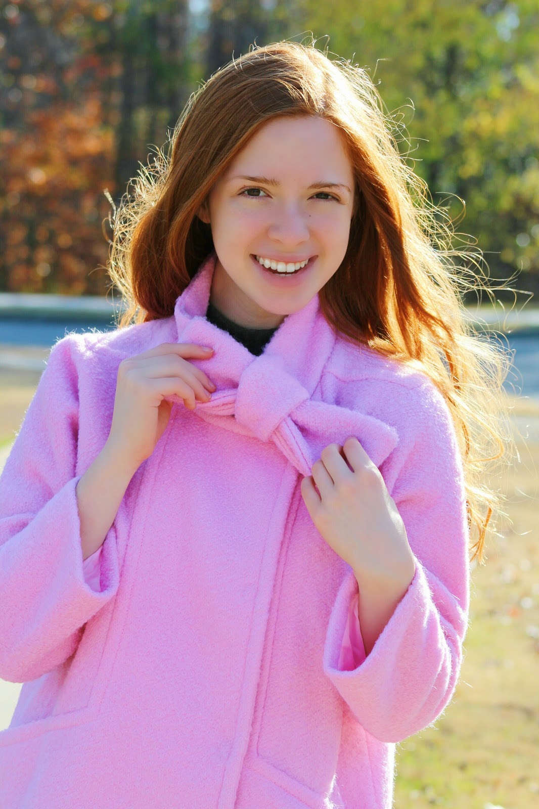 Preppy Pink Coats Gracie In Prep