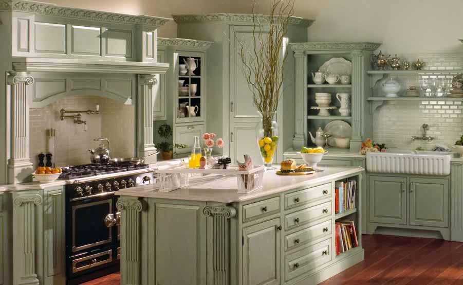 French Country Style Kitchen Unique Classical