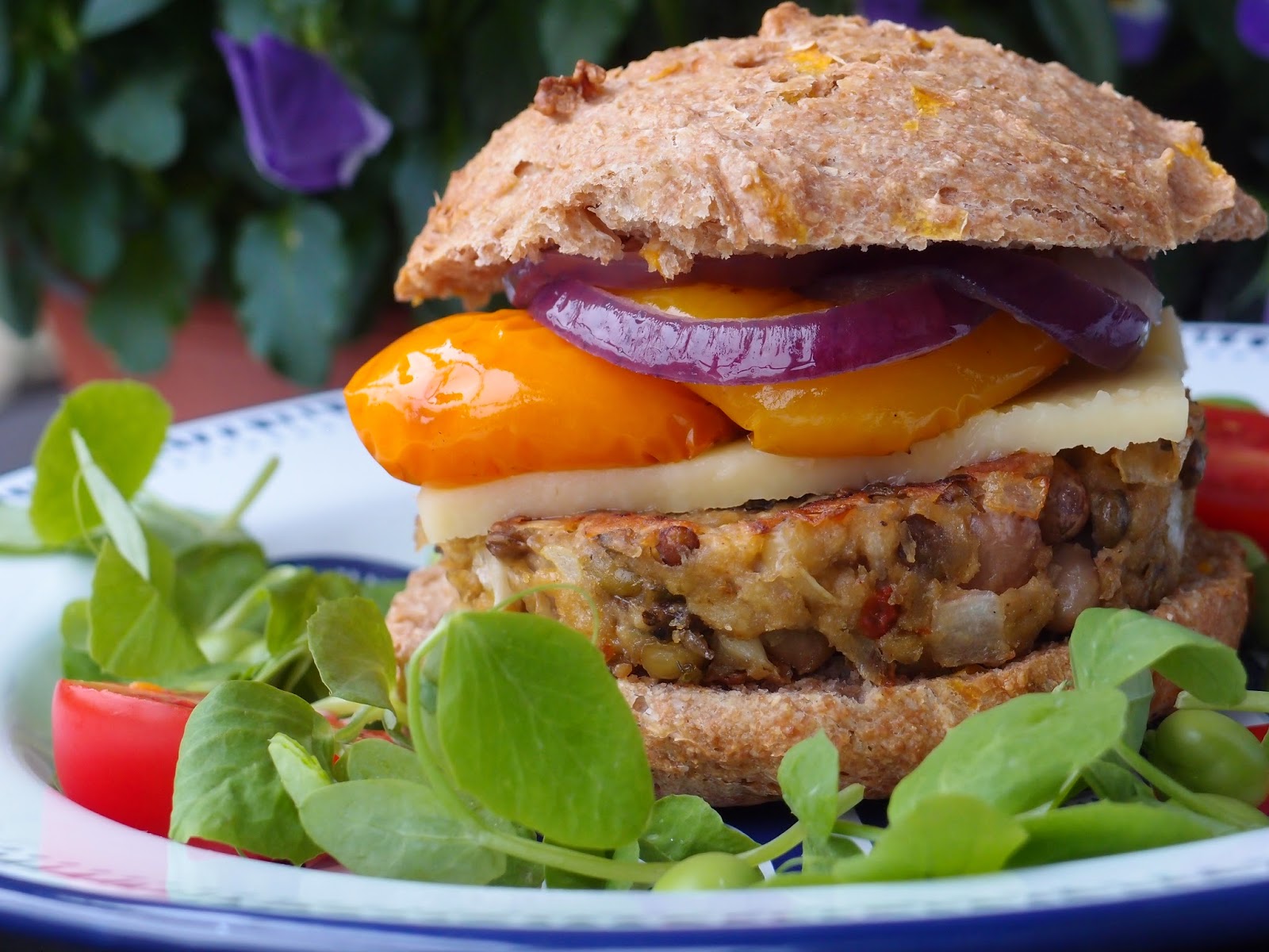 The VegHog Bean and lentil burgers