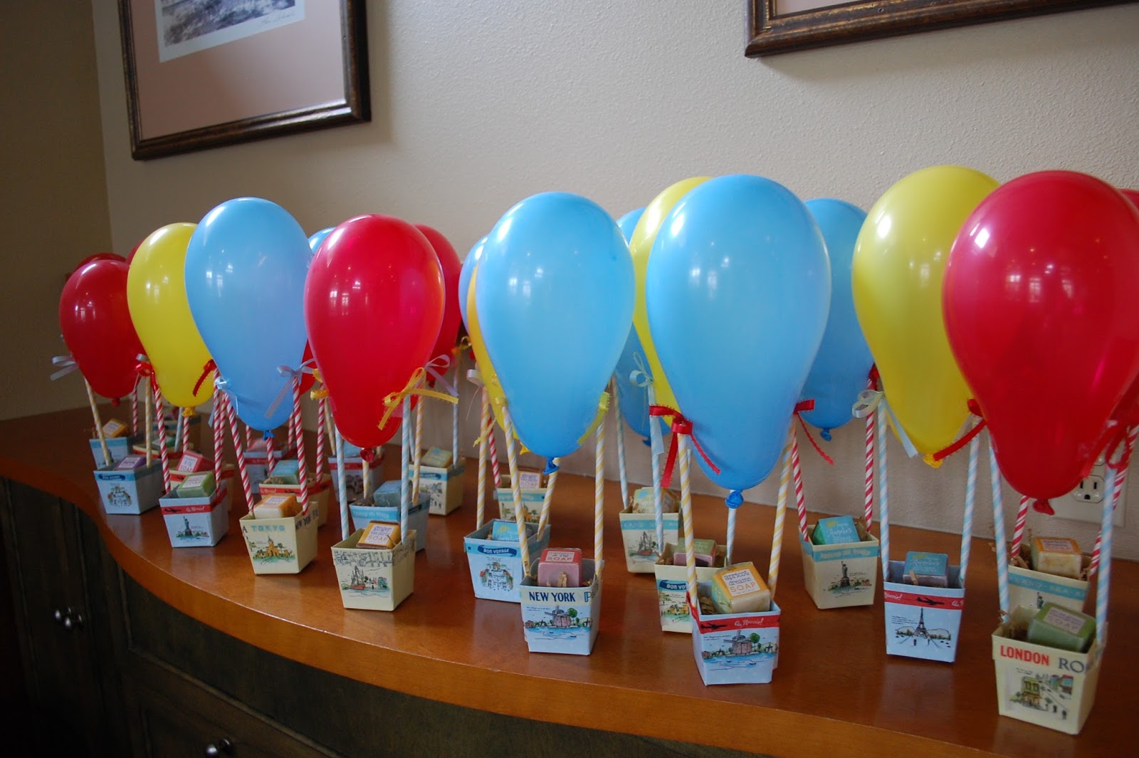 Tangled Threads by Jen Hot Air Balloon Baby Shower