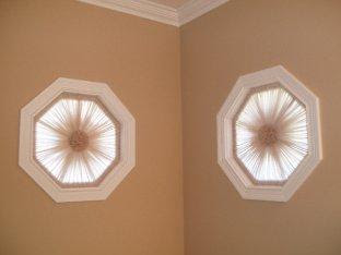 Window Covering Designs: Octagon Window Coverings