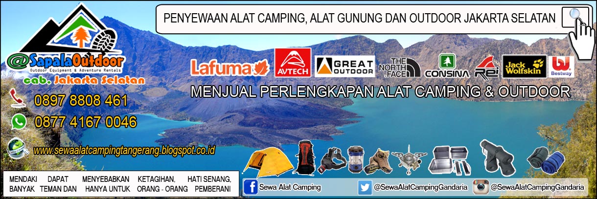 Penyewaan Alat Camping Jakarta Selatan