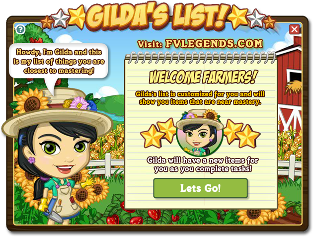 FarmVille Gilda’s List She’s Gonna tell you what to Master FarmVille Gilda’s List She’s Gonna tell you what to Master