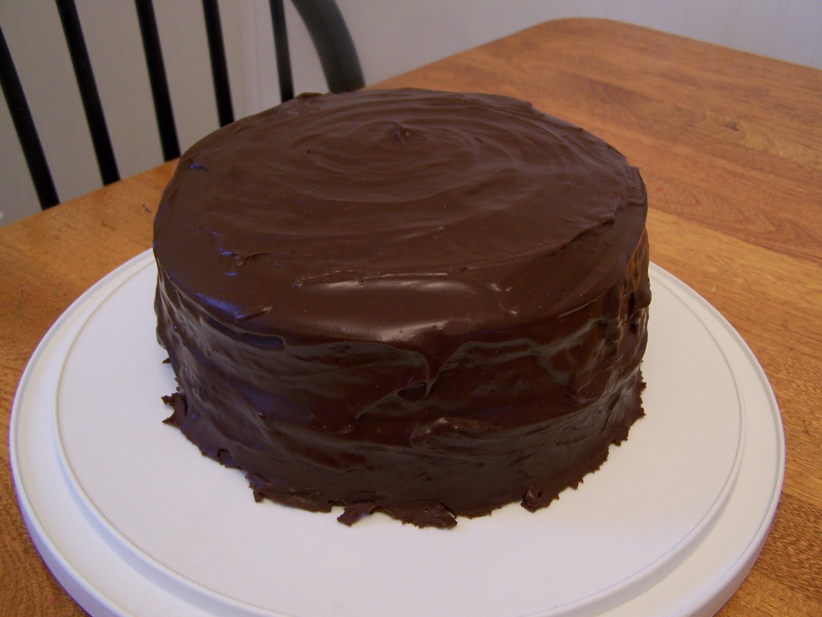TriedandTrue cooking with Heidi BestEver Chocolate Fudge Layer Cake