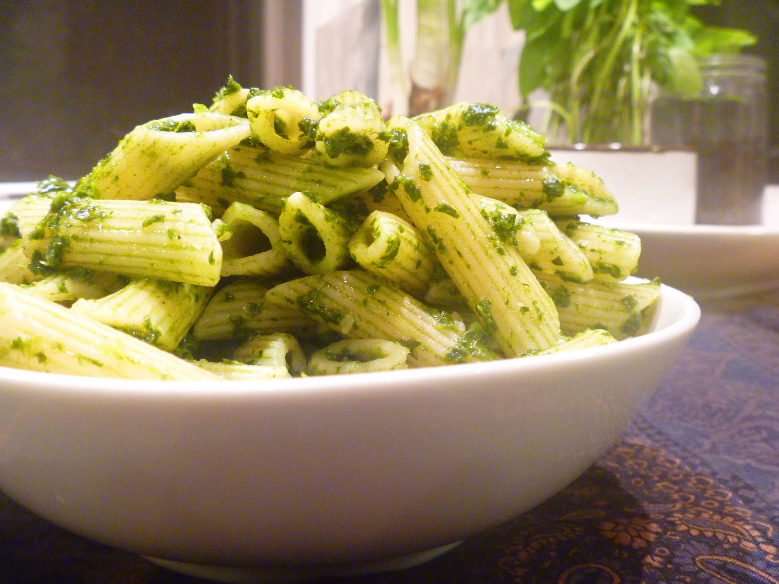 ...Yummy... Green Pasta