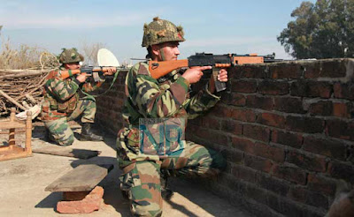 On Thursday, a suspected Pakistani intruder was shot dead by the BSF (Border Security Force) along the Indo-Pak border near Pathankot, which is on high alert after the recent attack on the air force base.   Totally, there were three infiltrators trying to cross the border, 2 escaped, however. The BSF team saw suspicious activity along the border near Taash, Gurdaspur sector near Bamiyal in Pathankot and fired upon the intruders to stop them from escaping. The Taash area is widely suspected to be the place where the Pathankot terrorists sneaked in from. Combing operations are on in the area. No arms were recovered from the dead man and sources are considering if the man is a villager.