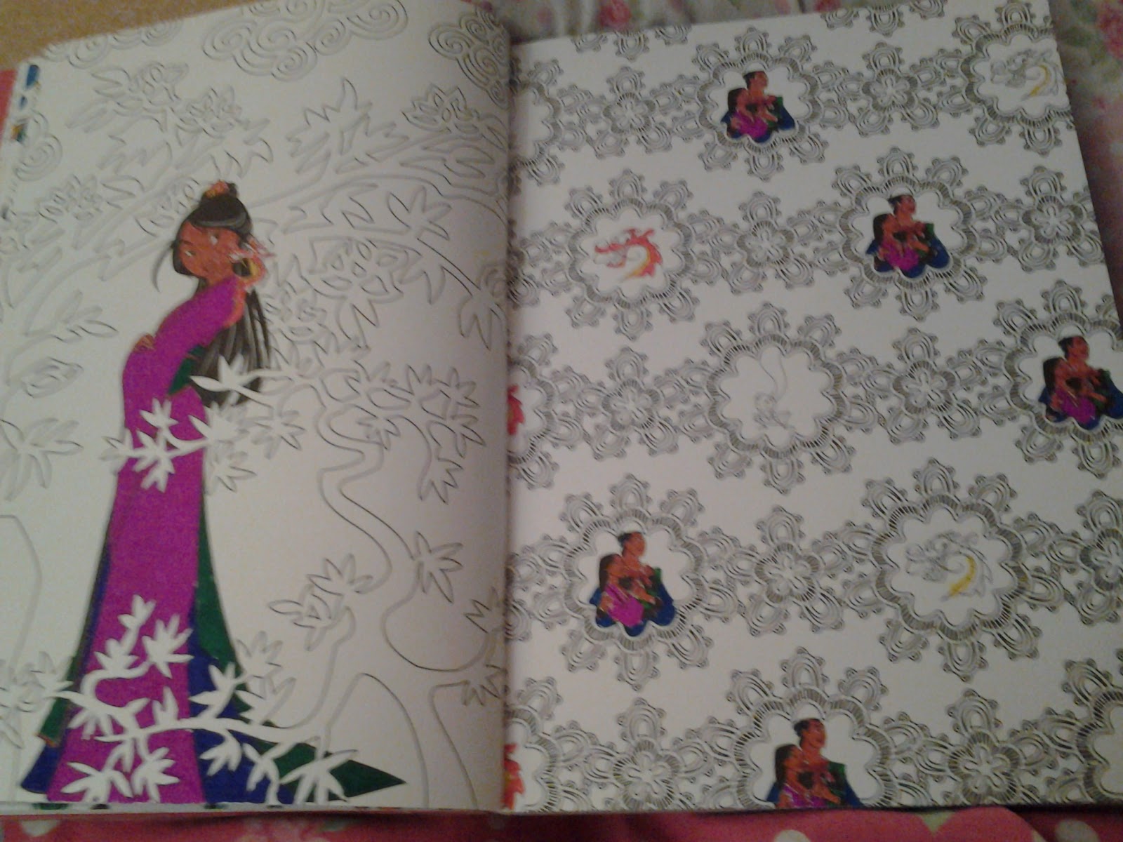 Colouring Mulan Is Fun Tried To Give Her Royal Colours O