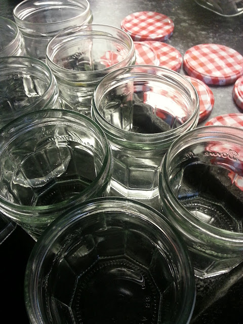 Prepped jars