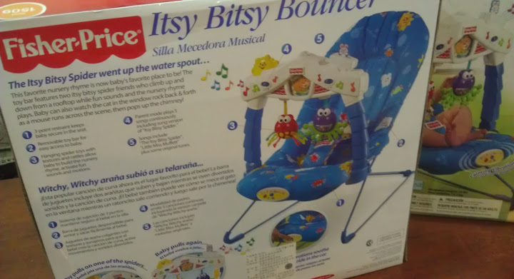 fisher price itsy bitsy bouncer