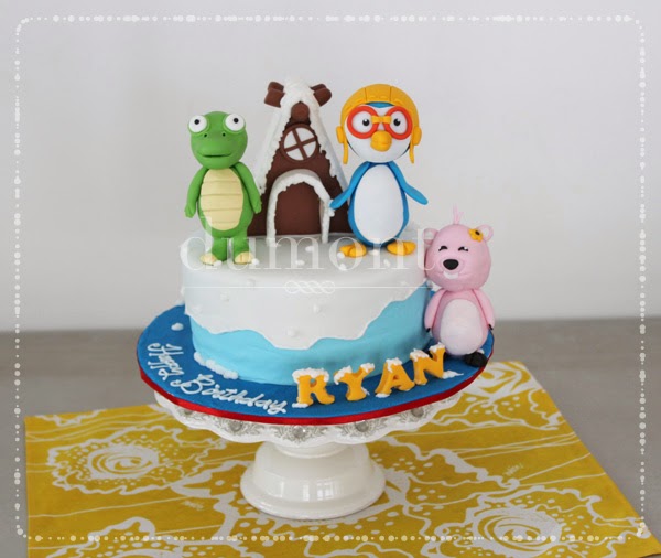 Pororo Cake Decoration Pororo Cake Decoration