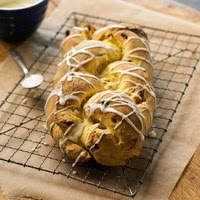 Orange-Glazed Sweet Potato Breakfast Braid