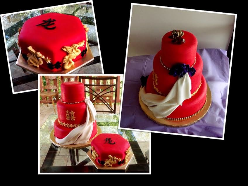Caylene's Oriental Wedding and Groom;s Cake