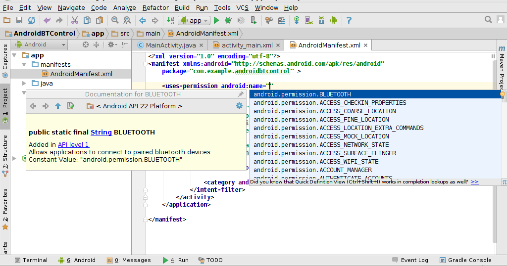 android ftp server sdcard permission