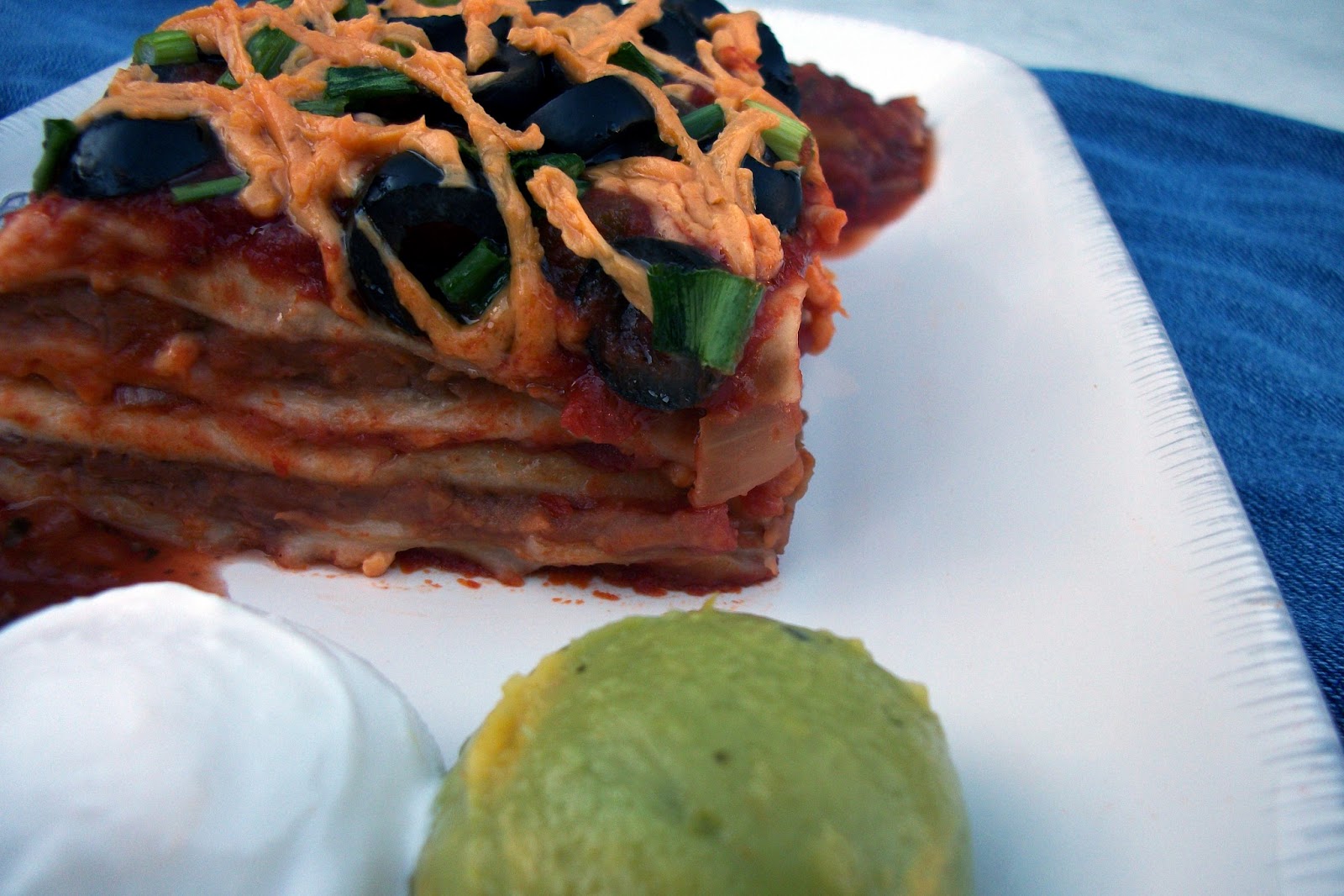 Sexy Vegan Mama FamilyFriendly Fiesta Vegan Enchilada Casserole and