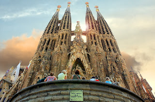 Sagrada Familia din Barcelona 