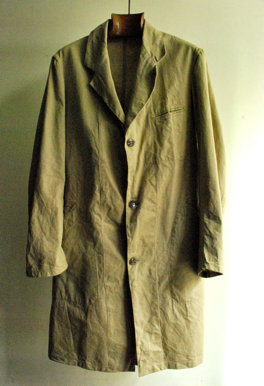 encore: 1950s french work coat 