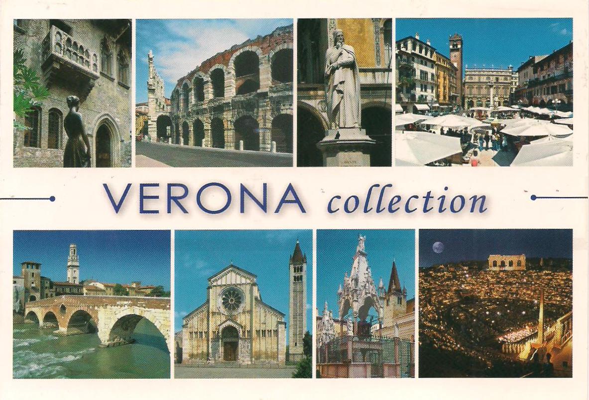 MY UNESCO WHS POSTCARDS COLLECTION ITALY City of Verona
