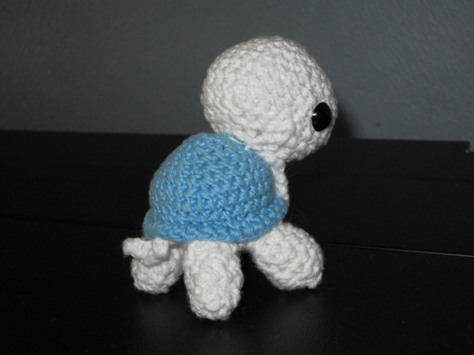 Søt Amigurumi Skilpadde
