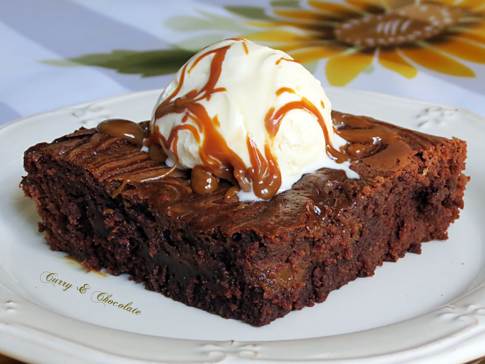 Brownies de chocolate con dulce de leche – Dulce de leche brownies Brownies de chocolate con dulce de leche – Dulce de leche brownies