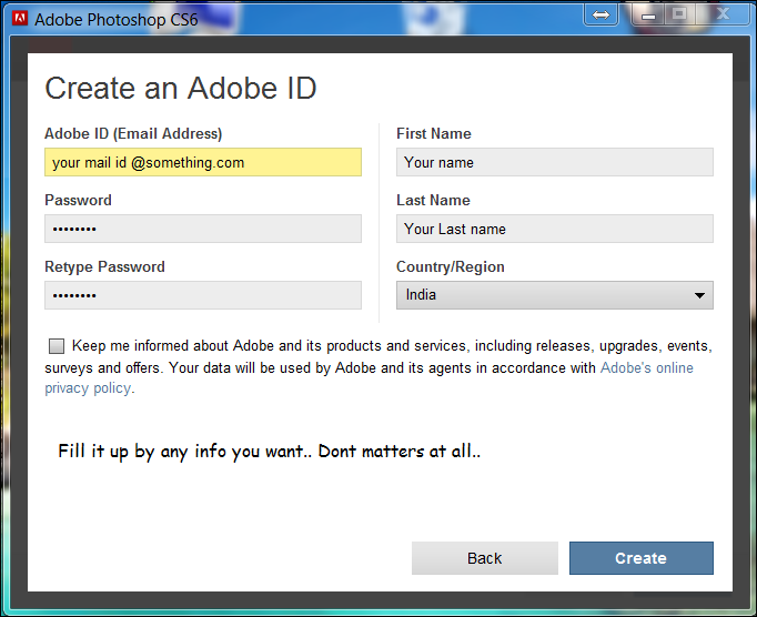 Adobe Id And Password For Cs5 Crack