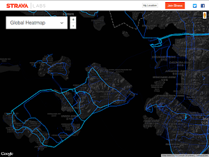 Heatmap contrasts old/new Incheon geography
