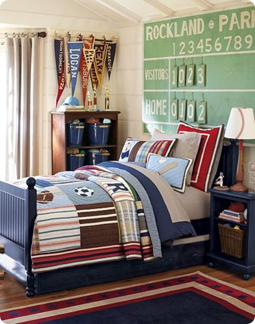 Boy Sports Bedroom Ideas