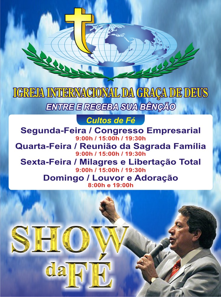 Rio Verde na Graça Endereço da Igreja Internacional da Graça de Deus Rio Verde GO.