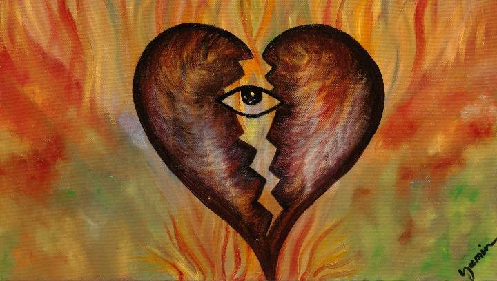 OPEN THE EYES OF MY HEART (Oil)