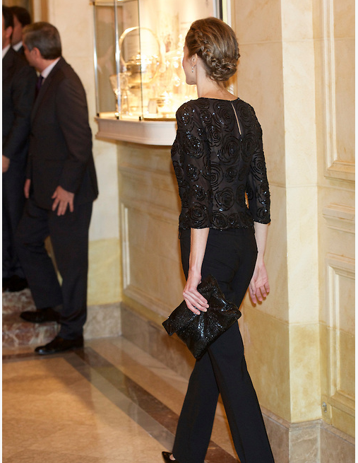 King Felipe VI of Spain and Queen Letizia of Spain attend the "Francisco Cerecedo" journalism award 2014 ceremony