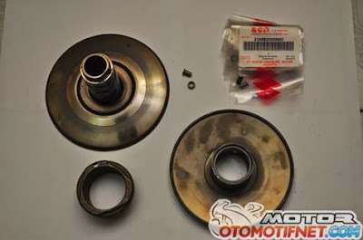 Rekondisi Part CVT Suzuki Skywave