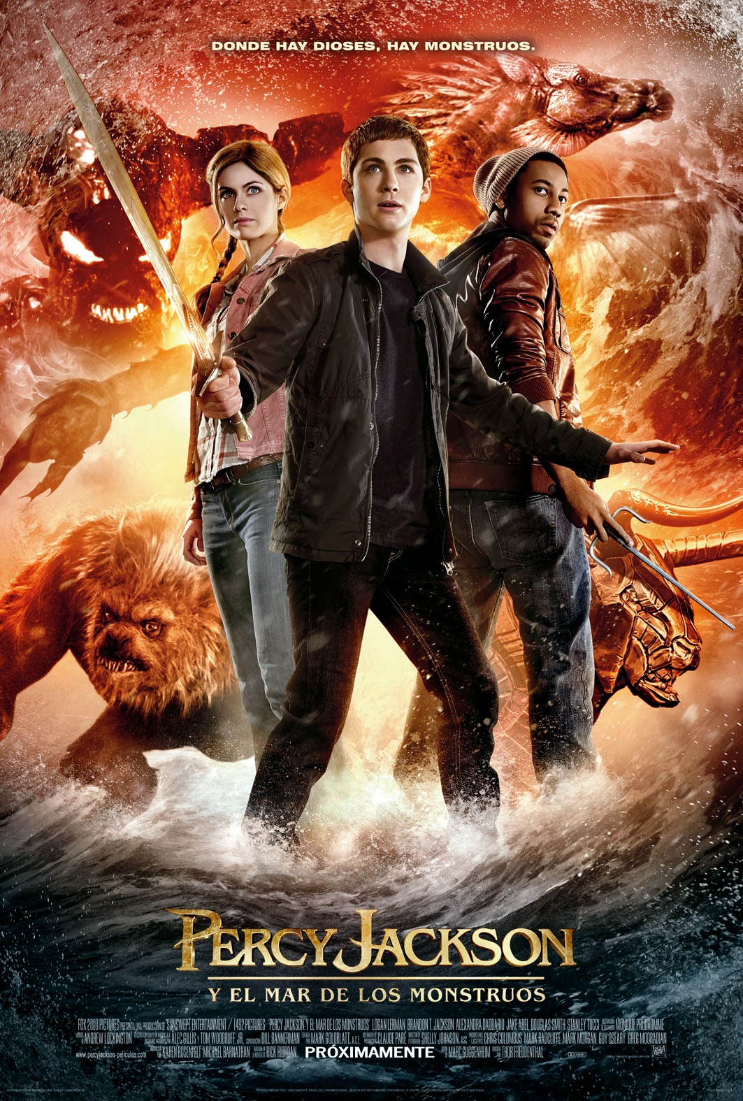 Percy Jackson y el mar de los monstruos