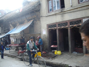 Butcher Shops at Patan(Monday 14-11-2011)