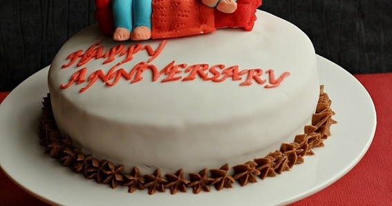 RUCHI: Anniversary cake ( Devils food cake with coffee ...