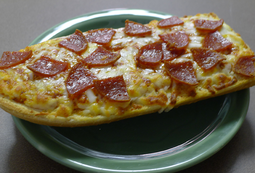 Shop at Aldi and Save Money! French Bread Pizza