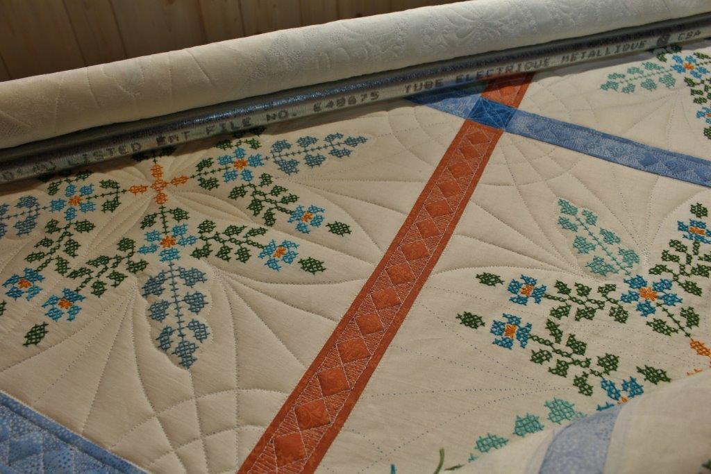 Sarah Lynn's Quilting Secondary Pattern, CrossStitch Block Quilt