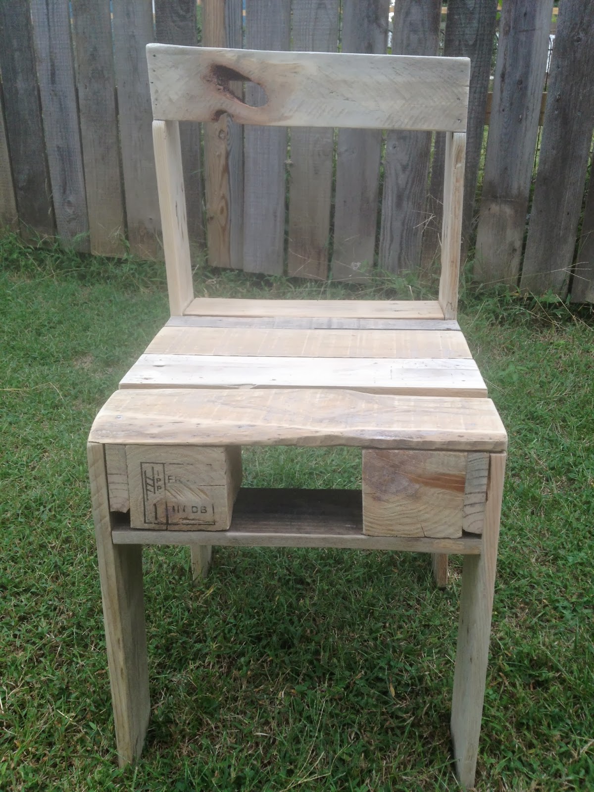 Larson Works Pallet Wood Desk Chair