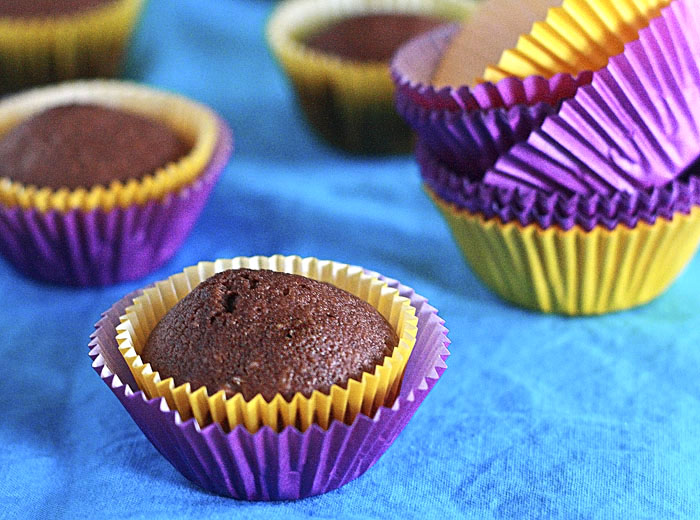 Lemon Drop Bitesized Nutella Brownies