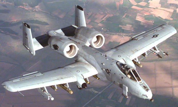 A-10 Thunderbolt Ground Attack Aircraft