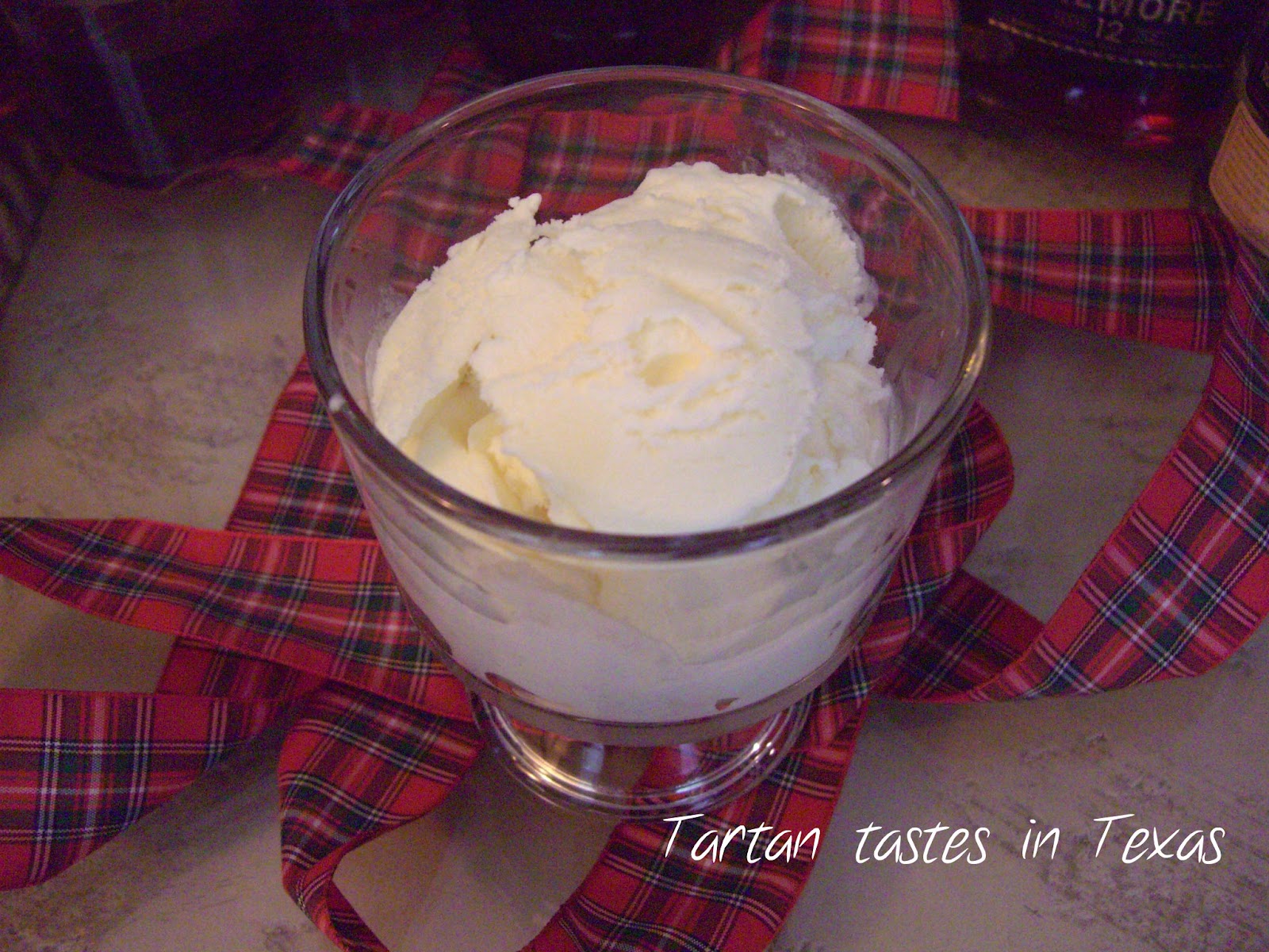 Tartan Tastes in Texas Scottish Recipes Scotch Whisky Ice Cream