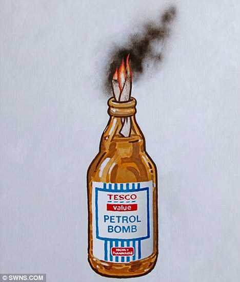 Banksy Tesco Flag Analysis