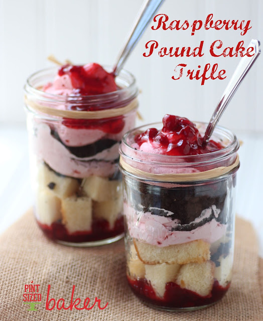 #luckyleafluckyme These Raspberry No-Bake Trifles are perfect for #summer! From www.pintsizedbaker.com