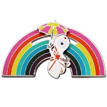 Mascot Rainbow Pin