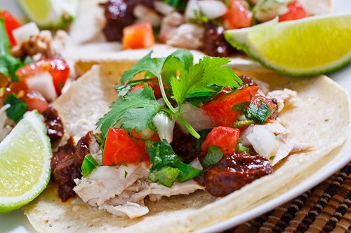 Chicken Mole Tacos