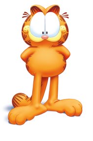 Garfield Standing Up