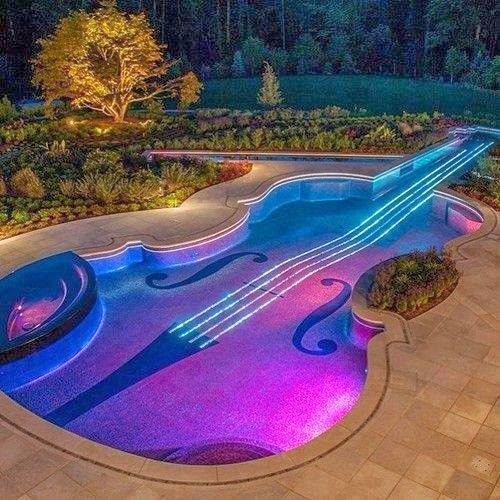 guitar shaped swimming pool wow guitar shaped swimming pool wow