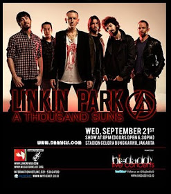 Harga Tiket Konser LINKIN PARK Di Jakarta 2011